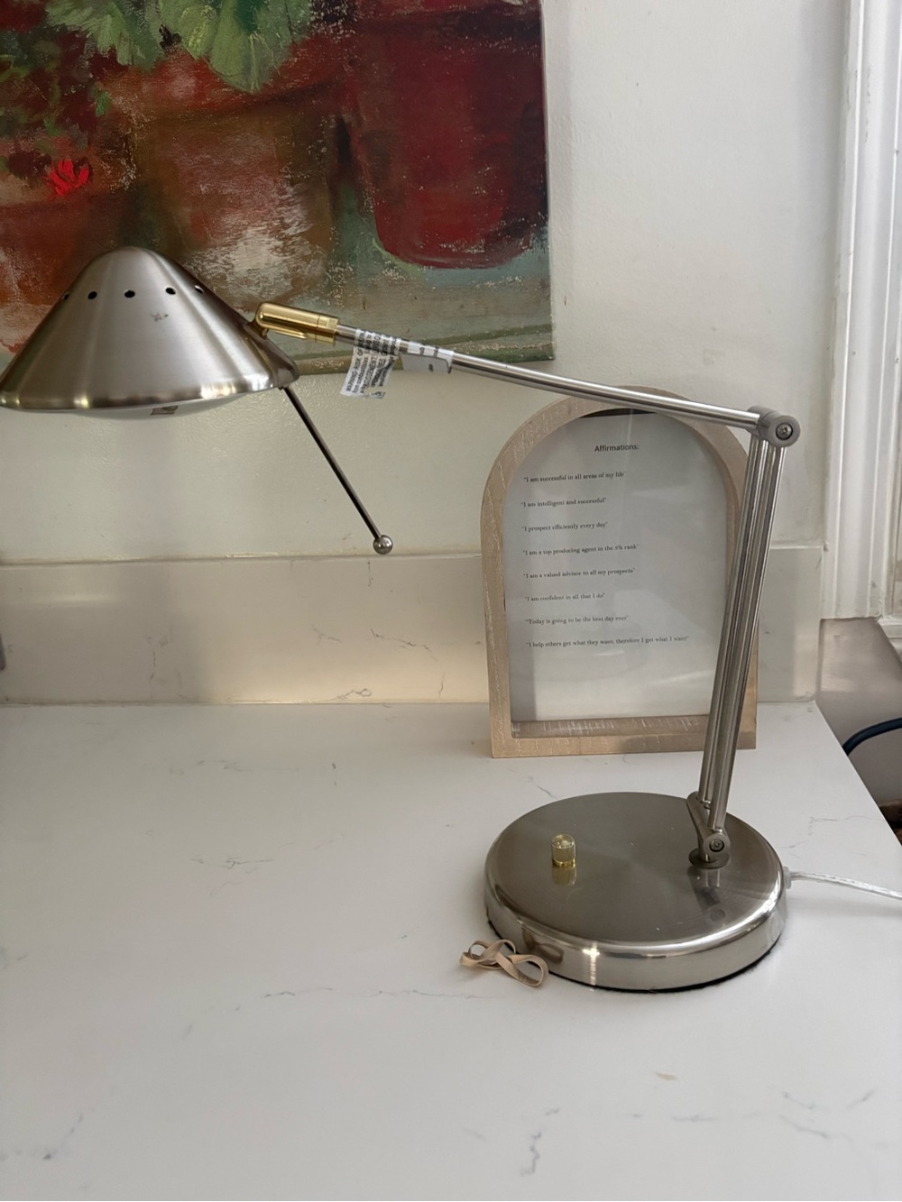 Vintage Tensor UFO space age saucer Lamp